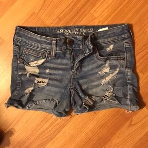 Jean shorts